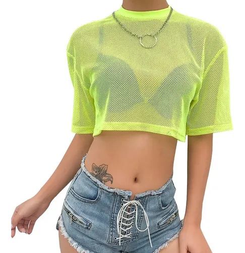 Blusas cortas de colores new arrivals