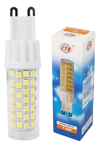 Lâmpada Halopin Led G9 7,5w 220v Branco Frio Cor da luz Branco-frio