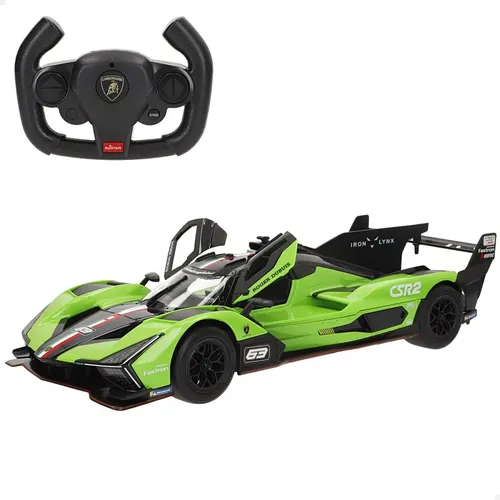 carro com controle remoto Rastar 1/14 R/c Lamborghini Sc 63 Wec