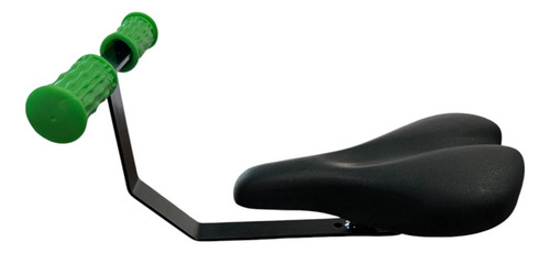 Silla Sillita Asiento Delantero Niños Rodado 29 Con Manillar Verde Lima