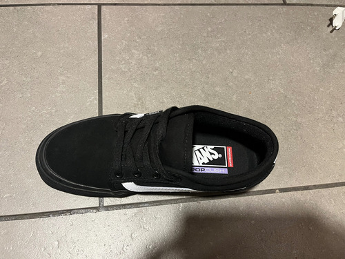 Zapatilla Skate Unisex Chukka Low Sidestripe Negro Vans (1u) (Usado)