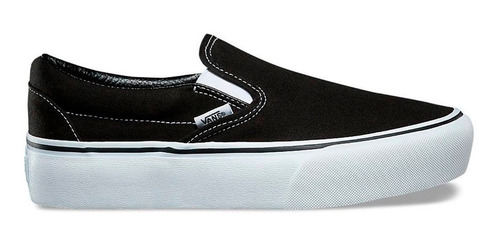 Tenis Vans Unisex Negro Classic Slp On Pltfrm Vn00018eblk