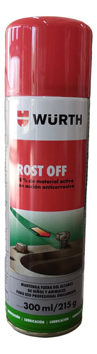 Afloja Todo Desoxidante Rost Off Wurth 300ml