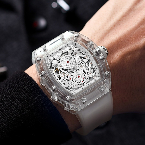 Reloj Luminoso Con Calendario Transparente Kimsdun 2015b