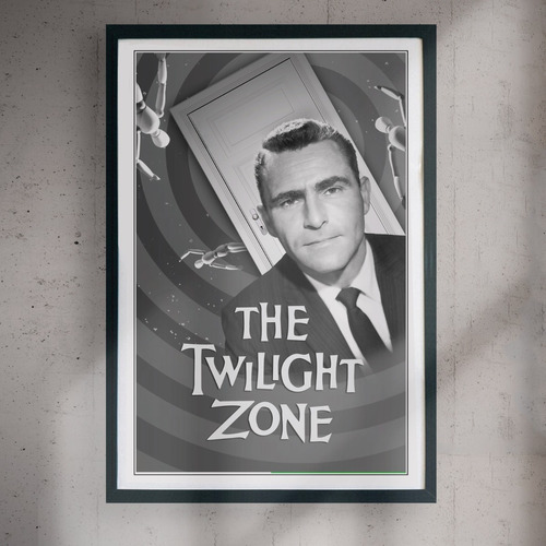 Cuadro 60x40 Series Retro - Twilight Zone - Poster 