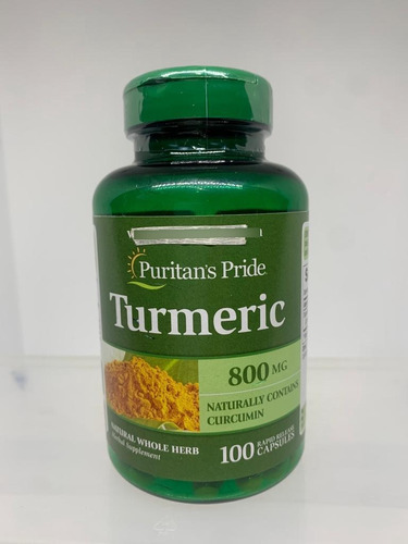 Turmeric 800mg 100 Cap Puritan's Pride