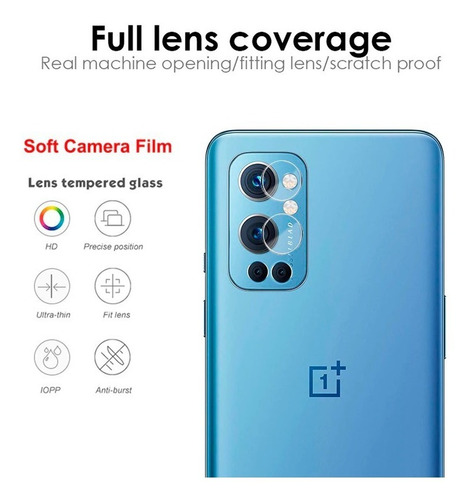 Imagem 3 de 3 de Pelicula De Camera Oneplus 9r Tela 6.55
