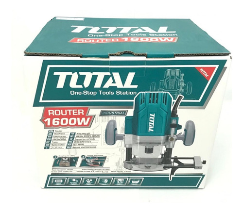 Fresadora Router Tupi Rebajador Total 1600w Industrial + Acc