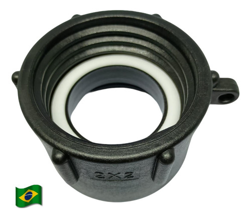 Conexão Adaptador Container Ibc Redução 3/4, 1/2, 1 Ou 2 Pol Item 7 - 2 Polegadas Femea
