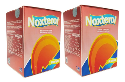 2 X Noxterol X 60tab Colesterol - Unidad a $1258