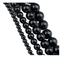Comprar Obsidiana Tira De Abalorios Para Bisutería 4 Mm