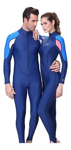 Traje De Buceo De Cuerpo Entero De Largo Cremallera .