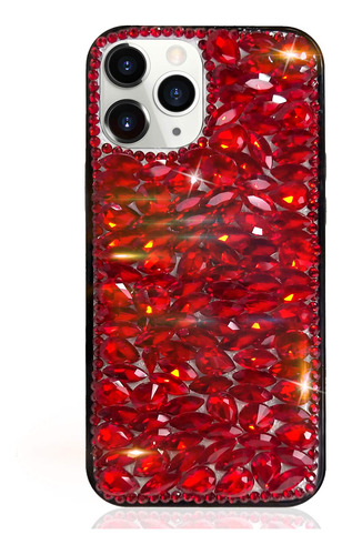 Bonitec Para iPhone 12 Pro Max Funda 3d Glitter Sparkle Blin