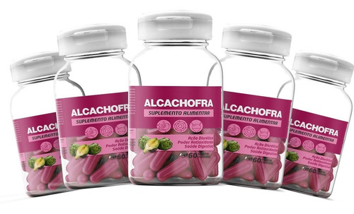 Alcachofra Premium 60 Cápsulas De 500mg