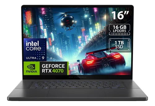 Laptop Asus Rog Zephyrus G16: Ultra 9, 16gb, Ssd1tb, Rtx4070