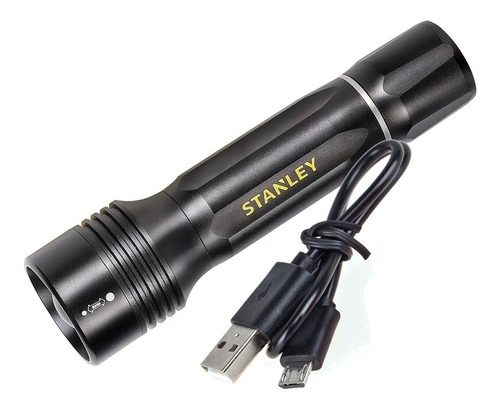 Linterna Stanley Recargable Usb Aluminio 600 Lumenes Zoom