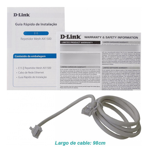 Repetidor Wifi6 Ax1500 D-link Con Antena Clickbox