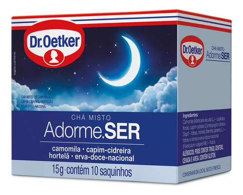 Kit C/8 Cha Misto Dr Oetker Doces Sonhos 15g C/10 Unidades