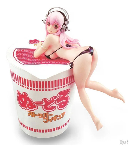 Figura Super Sonico Traje De Baño Sexy 13 Cms