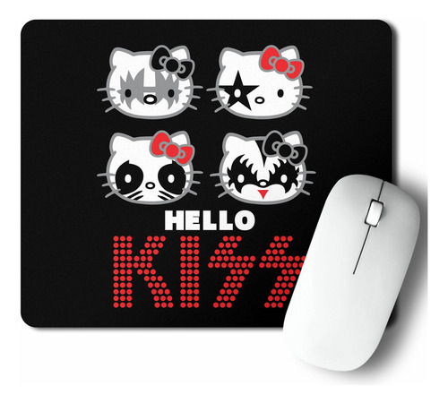 Mouse Pad Hello Kiss (d1060 Boleto.store)