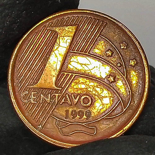 Brasil 1 Centavo 1999 Antigua Moneda De Colección