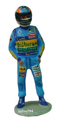 Benetton 95!! Michael Schumacher Figura Maqueta Mide 4cm. 