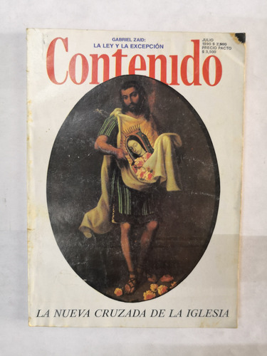 Revista Contenido Jul 1990, #325 Nueva Cruzada De La Iglesia (Usado)