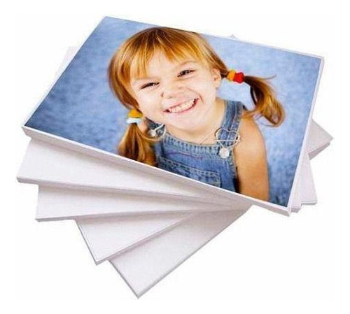 Kit 50 Folhas Papel Fotográfico D´água Brilhante 180g A4