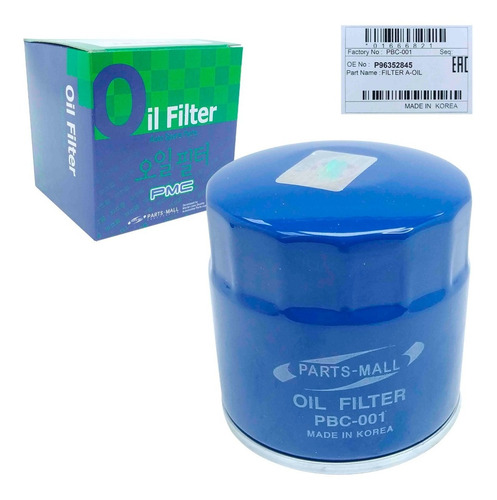 Imagen 2 de 7 de Filtro Aceite Fiat Palio Siena Idea Strada Stilo Motores 1.8