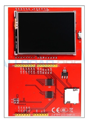 Lcd Tft Pantalla 2,4  Touch Incluye Lápiz $17