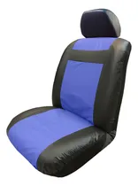 Comprar Fundas Cubre Asientos Auto Cuerina Negro Cuero Ecologico