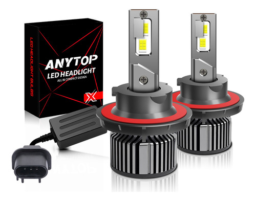 Kit De Faros Led H4 H13 9007 Luz Alta Y Baja 150w Canbus Csp