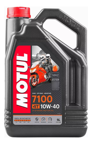 Motul 7100 10w40 4t Sintético Moto 4 Litros (galon)