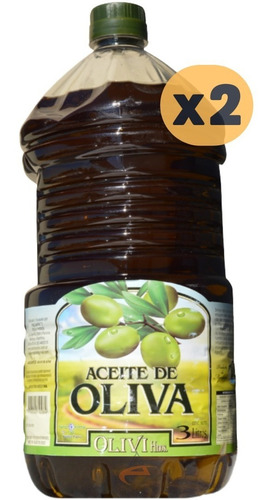 Aceite De Oliva Tradicional Fuerte 2x3lts Olivi Hnos