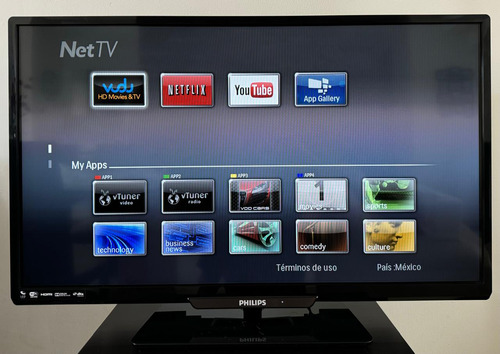 Tv Philips Led 32 Samart Hdtv 720p Usb Hdmi Wifi (Usado)