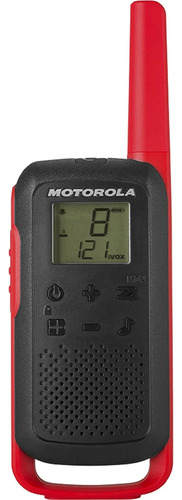 Walkie-talkie Motorola Talkabout T210BR de 2 radios y frecuencia UHF - rojo 127V