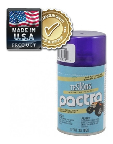 Tinta Pactra Spray  Bolha - Roxo (made In Usa)