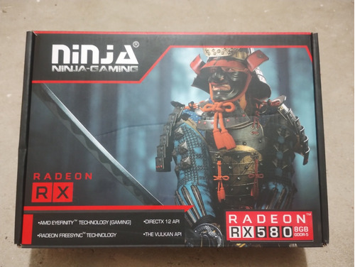  Placa De Video Ninja Gaming Radeon Rx 580