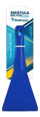 Espátula Multiuso Bralimpia Maxitech Azul 10 Cm