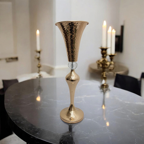 Candelabro Para Velas Centro De Mesa Oro / Plata S - Sheshu