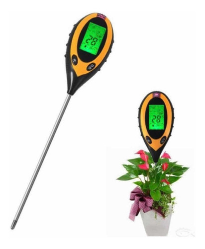 Sensor Medidor De Humedad, Ph Y Temperatura Plantas Y Flores