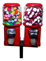 Comprar 2 Maquinas De Bolinha Chiclete +500 Bolas 27 +500 Brinquedos