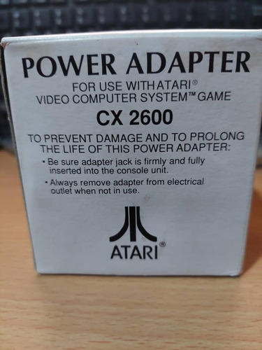 Adaptador De Corriente Para Atari 2600 Nuevos Originales