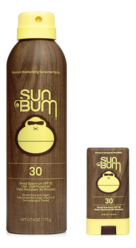 Sol Bum Spf 30 spray Protector Solar + Face Stick Spf 30