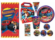 Comprar Blaze & The Monster Machín Kit 30 Pz Fiesta Party Blaze