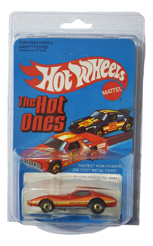 Hot Wheels Corvette Stingray The Hot Ones De 1981 Dañado