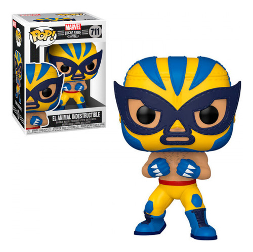 Funko Pop Luchadores Wolverine El Animal Indestructible 711