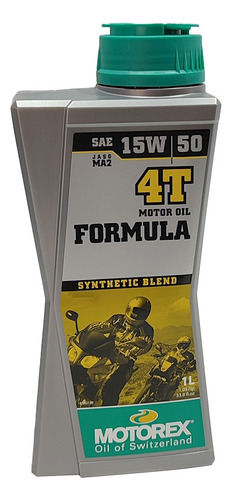 Aceite Motorex 15w 50 Semi Sintetico 4t Four Stroke Um