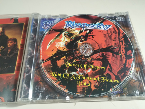 Rhapsody - Dawn Of Victory + Rain Of A Thousand Flames 2 Edición Limitada (Usado)
