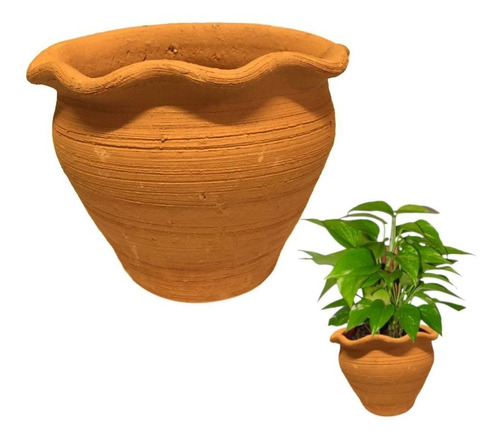 Imagem 1 de 5 de Vasos De Cerâmica Para Parede Modelo Bau Tamanho Medio